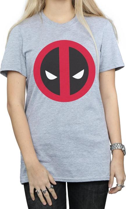 Immagine prodotto Deadpool Large Clean Logo Maglietta Ampia Donna (L)