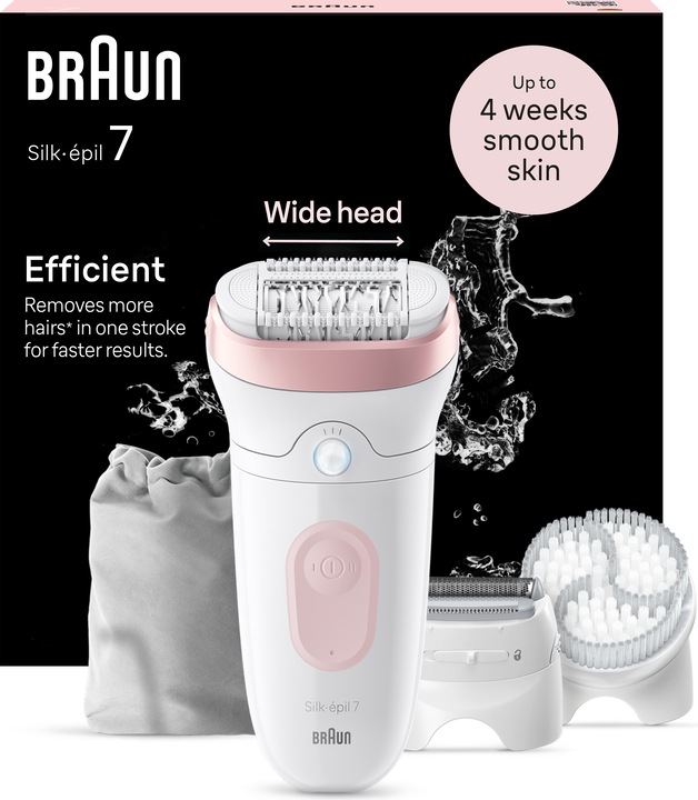Actual product image Braun Jaunums! Akcija! Silk 7 epilators ar piederumiem