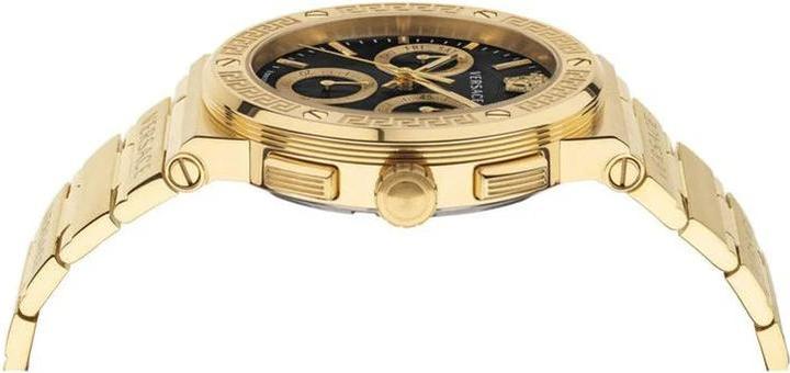 Produktbild Versace Classic Herrenuhr Gold Chronograph, 43 mm (Chronograph, 43 mm)