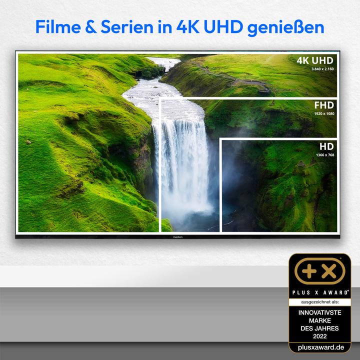 Immagine prodotto Hisense TV Smart TV LCD Ultra HD MEDION® LIFE® X15517 (MD 31642) (55", LCD, 4K)