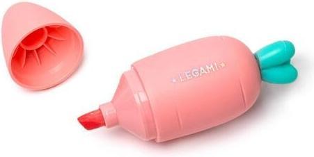 Actual product image Legami Carrot (Pastel colours in pink, Orange, Yellow, Violet, Green, Light blue, 6 x)