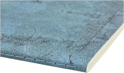 Actual product image Paperblanks Notizheft A4 Rivierablau Schlicht (A4, Dotted, Soft cover)