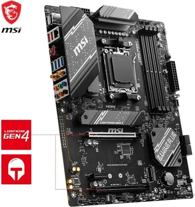 Productafbeelding MSI B650 GAMING PLUS WIFI (AM5, AMD B650, ATX)