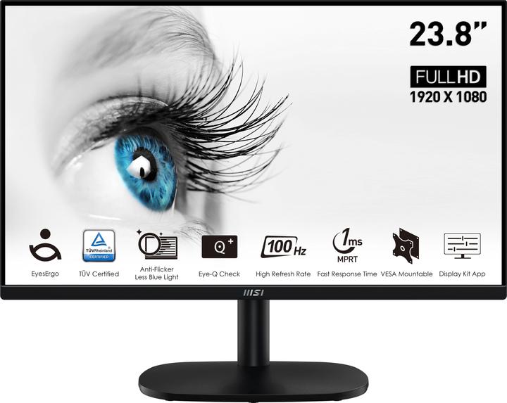 Produktbild MSI Pro MP245V (1920 x 1080 Pixel, 23.80")