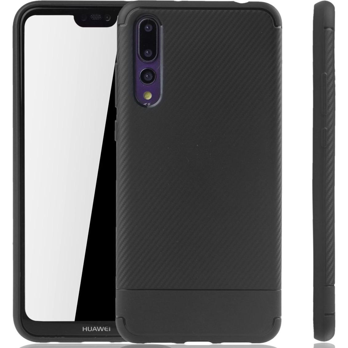 König Design Huawei P20 Pro Hülle Case Handy Cover Schutz Tasche Schutzhülle Bumper Schwarz (Huawei P20 Pro), Smartphone...