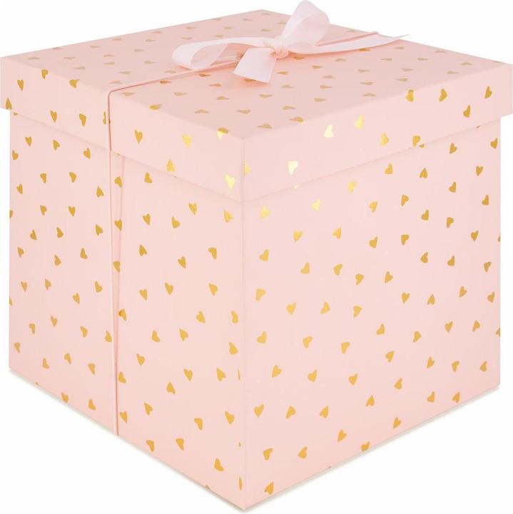 Stewo Geschenkbox Rose Heart Cube (27x27x27cm) (Coffret cadeau)