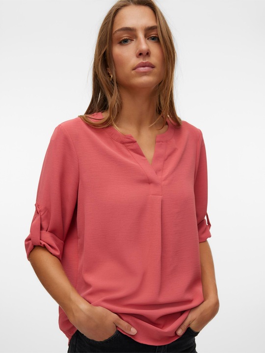 Produktbild Vero Moda Fold-up Bluse mit 3/4 Ärmeln (S)