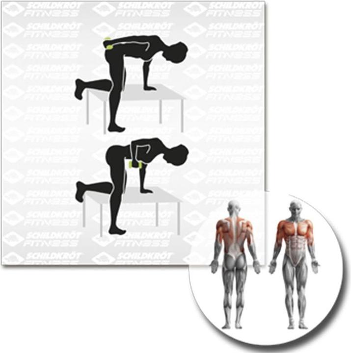 Actual product image Schildkröt Vinyl dumbbell set (2 x 3 kg)