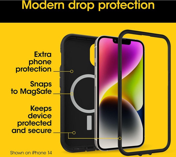 Produktbild OtterBox Defender XT mit MagSafe (Apple iPhone 15, Apple iPhone 13, Apple iPhone 14, Apple iPhone 16e)