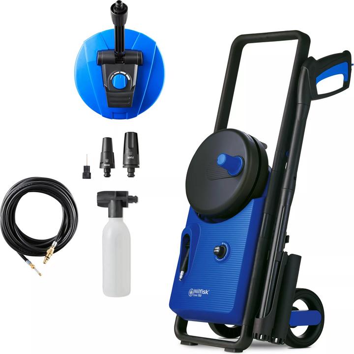 Produktbild Nilfisk Core 150-10 PowerControl DP EU Hochdruckreiniger Upright Electric 468 l/h 2000 W Blau (Netzbetrieb)