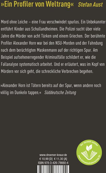 Produktbild Die Logik der Tat (Deutsch, Alexander Horn, 2016)