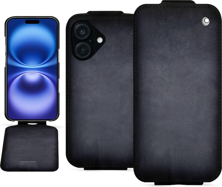 Noreve Lederschutzhülle vertikal (Apple iPhone 16)