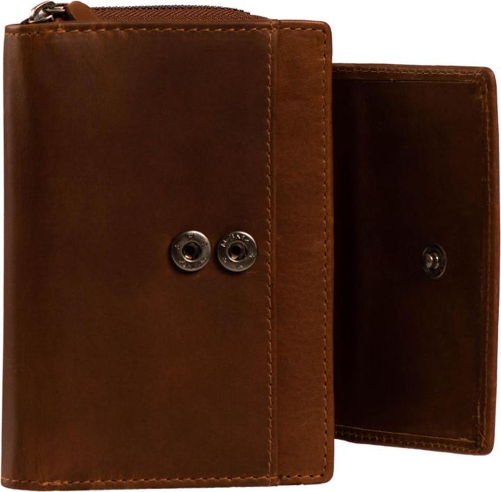 Actual product image The Chesterfield Brand Wax Pull Up wallet RFID protection leather 13.5 cm