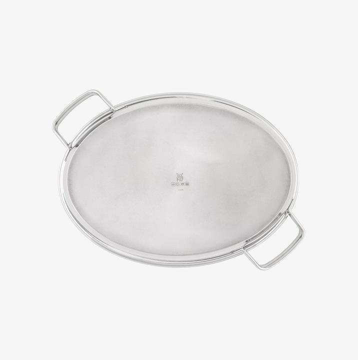 Produktbild WMF Fischpfanne oval Schmorpfanne 38cm Deckel Induktion Edelstahl beschichtet (26 cm, Bratpfanne, Edelstahl)