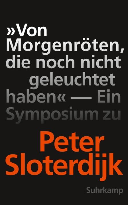 Produktbild »Von Morgenröten, die noch nicht geleuchtet haben« (Deutsch, Peter Weibel, 2019)
