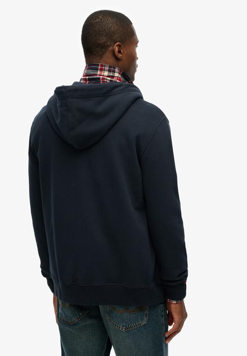 Produktbild Superdry Vest Essential Logo Zip Hoodie Hb M2014128b Eclipse Navy Mannen Maat - 3XL (3XL)