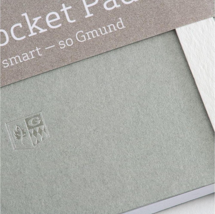 Image du produit Gmund Pocket Pad (6,7 x 13,8 cm, Blanc, Couverture rigide)