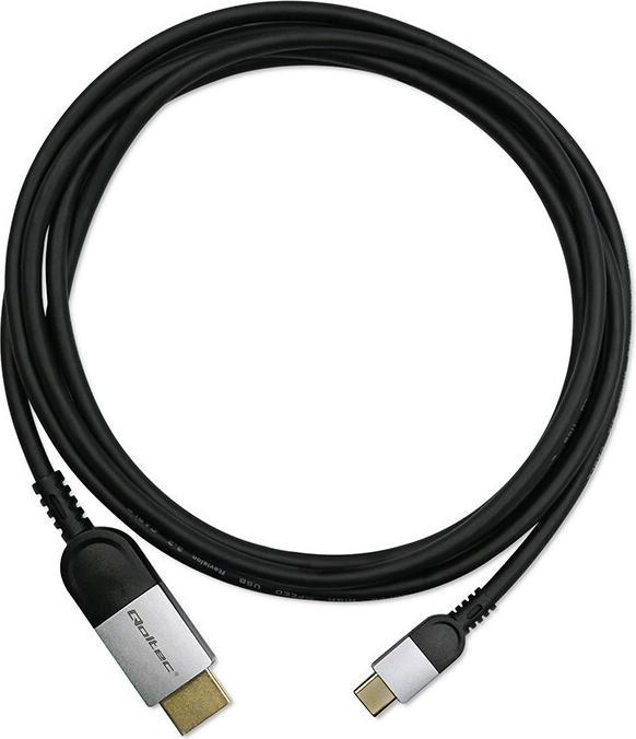 Immagine prodotto Qoltec USB-C zu HDMI 4K Kabel 60Hz 32AWG 2m (2 m)