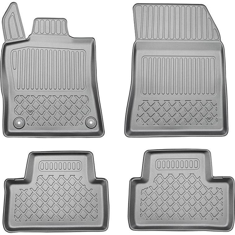 Aristar, Autoteppich, Allwetter Fussmatten für Peugeot 308 / DS 4 / Opel Astra auch für Hybrid ab 2021 (1 Set à 4 Fussma...