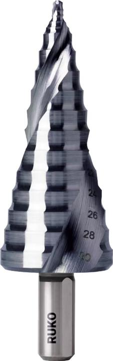 Image du produit Ruko Step drill UltimateCut Flowstep Ø8.0-30.0mm (10, 12, 14, 16, 18, 20, 22, 24, 26, 28, 30 mm)
