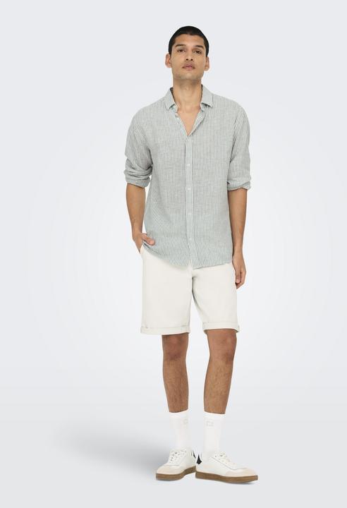 Produktbild Only & Sons Onscaiden Life Ls Stripe Linen 660 Noos (XS)