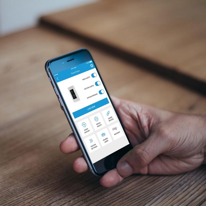 Immagine prodotto Ring Video Campanello Elite (WiFi, Ethernet, App)