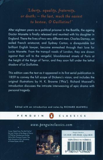 Produktbild A Tale of Two Cities (Englisch, Charles Dickens, 2003)