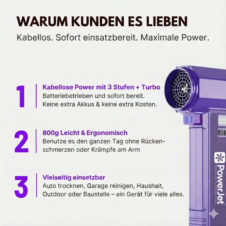 Produktbild Powerjet Luftgebläse