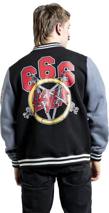 Actual product image Slayer Reign In Blood Varsity Jacket (L, M)