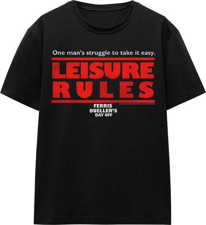 Produktbild Ferris Bueller´s Day Off Ferris Bueller's Day Off Leisure Rules TShirt (XL)