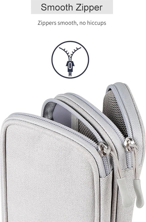 Produktbild Only-Bags.Store Kabeltasche, elektronische Tasche, Organizer für elektronisches Zubehör, tragbarer Kabel-Organizer