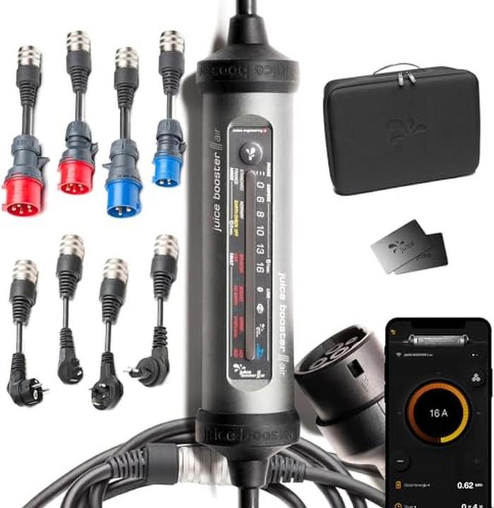 Produktbild Juice Technology Juice Booster 3 air EU Traveller Set (Typ 2, 11 kW, 16 A)