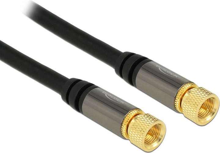 Produktbild Delock HF-Kabel F-Stecker (M) (85 dB, Antennenkabel)