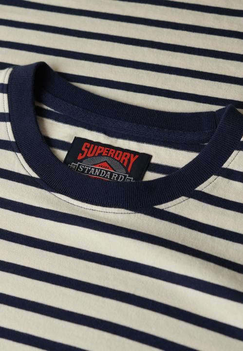 Actual product image Superdry Merchant T-Shirt mit Streifen (L)