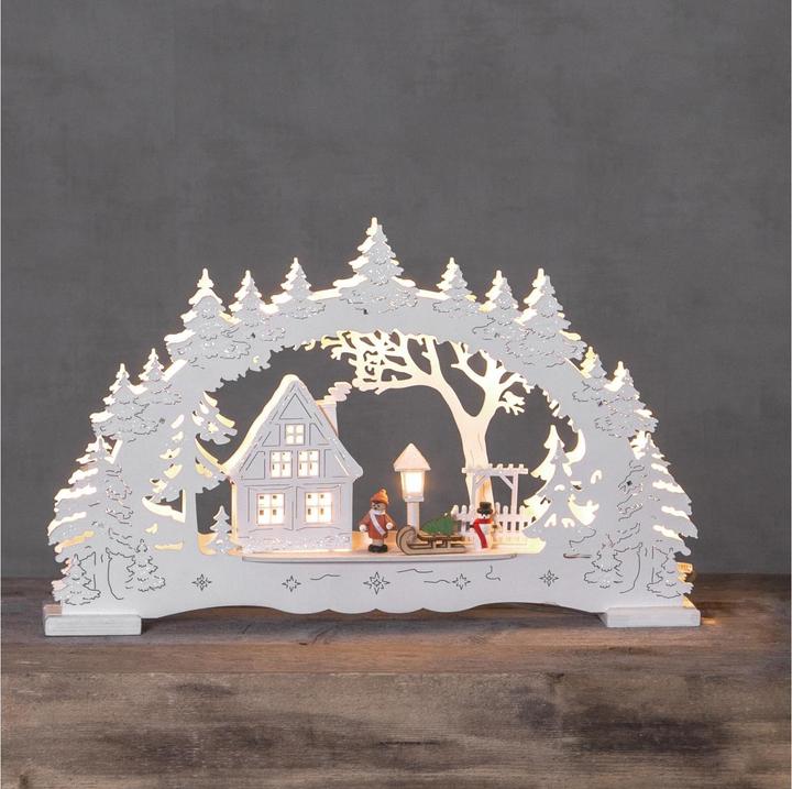 Image du produit Star Trading Lumière décorative LED Ulm 43 cm, blanc