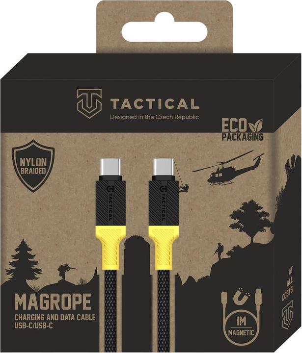 Produktbild Tactical MagRope USB-C/USB-C 1m schwarz/gelb (1 m)