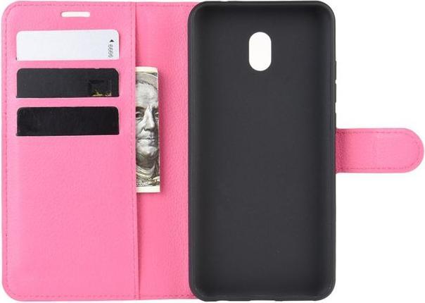 Actual product image MU Classic Litchi Leather Bookcover Series (Xiaomi Redmi 8A)