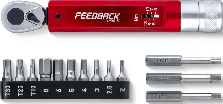 Actual product image Feedback Sports Torque spanner RANGE CLICK (2 - 14 Nm)