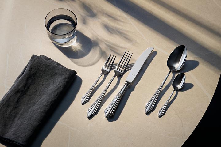 Produktbild WMF Besteckstet 30-tlg. FÄCHER stahlgrau (30 Stück, Besteck Set)
