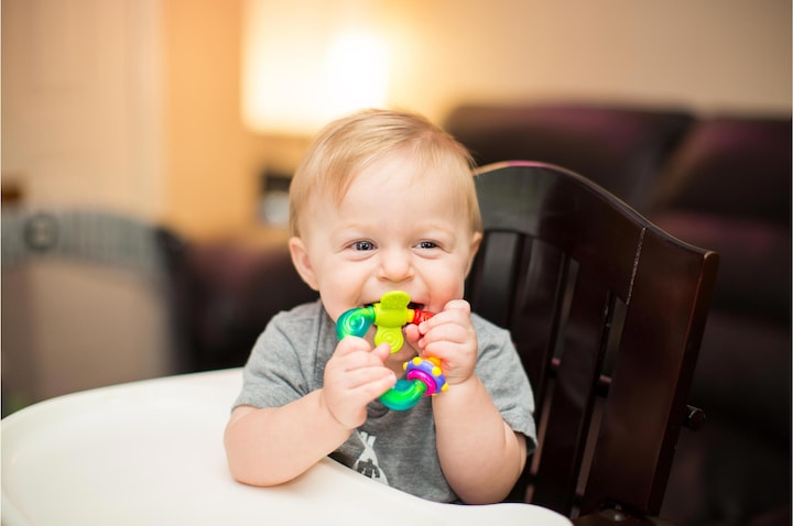 Actual product image Nuby Bite ring