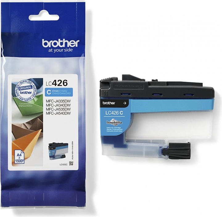 Actual product image Brother LC426C INK FOR MINI19 BIZ-STEP (C)