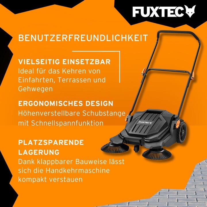 Immagine prodotto Fuxtec Handkehrmaschine FX-HK65