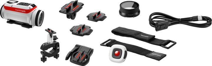 Produktbild TomTom Bandit Action Camera Premium Pack (15p, Bluetooth, WLAN)