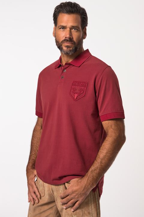 Produktbild JP1880 Poloshirt, Tracht, Halbarm, Piqué, Trachten-Stickerei (8XL)