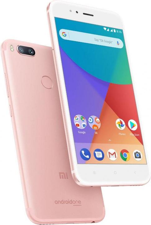 Produktbild Xiaomi Mi A1 (32 GB, Rose Gold, 5.50", Hybrid Dual SIM, 4G)