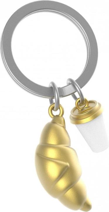Actual product image MTM Gifts Porte-clés Croissant & Café