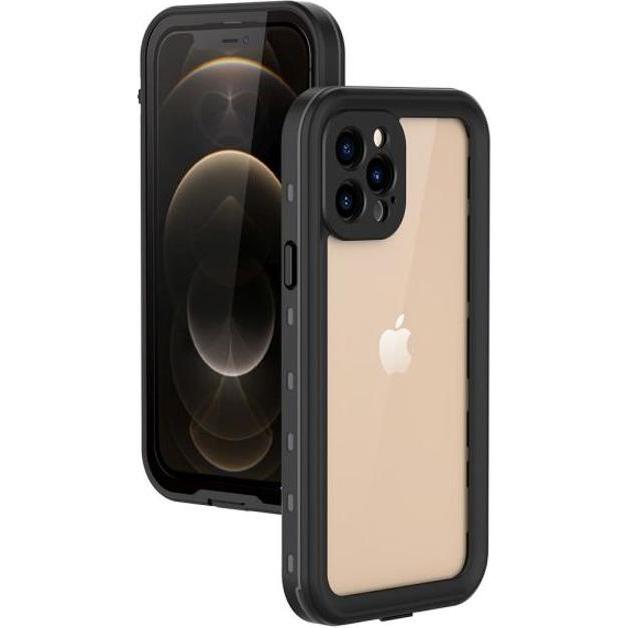 Mu Sport 360° Allwetterschutz (Apple iPhone 12 Pro), Smartphone Hülle, Schwarz