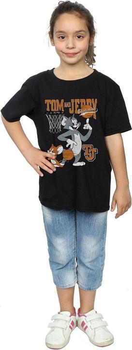 Produktbild Tom & Jerry Spinning Basketball TShirt Mädchen (116)