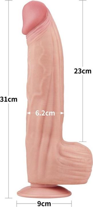 Image du produit Lovetoy Godemiché Sliding Skin 31 cm