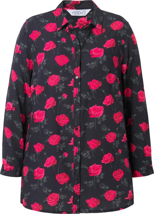 Image du produit Studio Untold Chemisier, coupe Boxy Shape. Imprimé roses XL (XL)